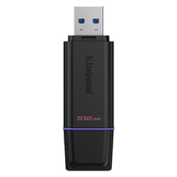 Pendrive Kingston Exodia 512GB USB 3.2 - Negro (DTXG2/512GB)