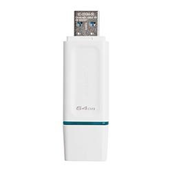 Pendrive Kingston Exodia 64GB USB 3.2 - Blanco (KC-U2G64-5R)
