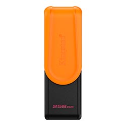 Pendrive Kingston Exodia S 256GB USB 3.2 - Negro / Naranja (DTXS/256GB)