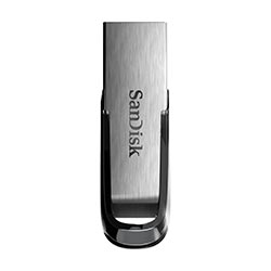 Pendrive SanDisk Z73 Ultra Flair 64GB USB 3.0 - Negro (SDCZ73-064G-G46)