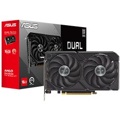 Anúncio: Placa de Vídeo ASUS Dual GTIII 16GB Radeon RX9060 XT GDDR6 - DUAL-RX9060XT-16G