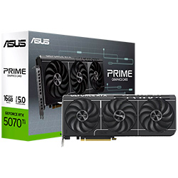 Placa de Vídeo ASUS Prime 16GB GeForce RTX5070TI GDDR7 - PRIME