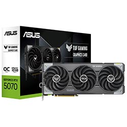 Placa de Video ASUS TUF Gaming OC 12GB GeForce RTX5070 GDDR7 - TUF