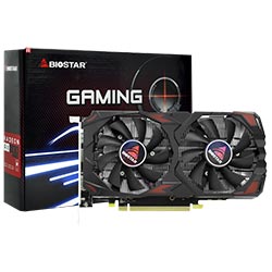 Anúncio: Placa de Vídeo Biostar Gaming 8GB Radeon RX580 GDDR5 - VA5815RQ82-TBARA-BS2