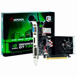 Anúncio: Placa de Vídeo Keepdata 2GB GeForce GT730 DDR3 - LOW PROFILE KDGT730-2GD3/128B