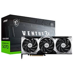 Anúncio: Placa de Vídeo MSI Ventus 3X OC 12GB GeForce RTX5070 GDDR7 - 912-V532-007
