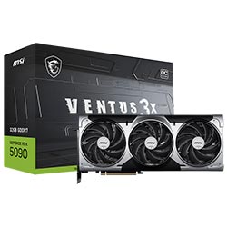 MSI GeForce RTX 5090 VENTUS 3X 32GB ジャンク MSI Placa gráfica Gaming RTX 5090 32G Ventus 3X OC (32GB GDDR7