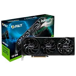 Anúncio: Placa de Vídeo Palit Infinity 3 12GB GeForce RTX5070 GDDR7 - NE75070019K9-GB2050S