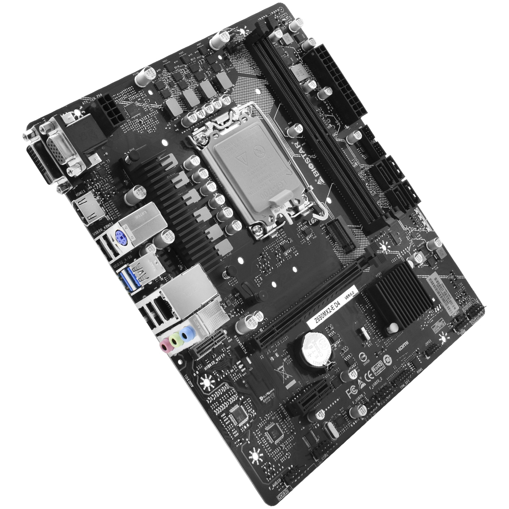 Placa Madre Biostar Z690MX2-E D4 Socket LGA 1700 / DDR4 - imagen 1