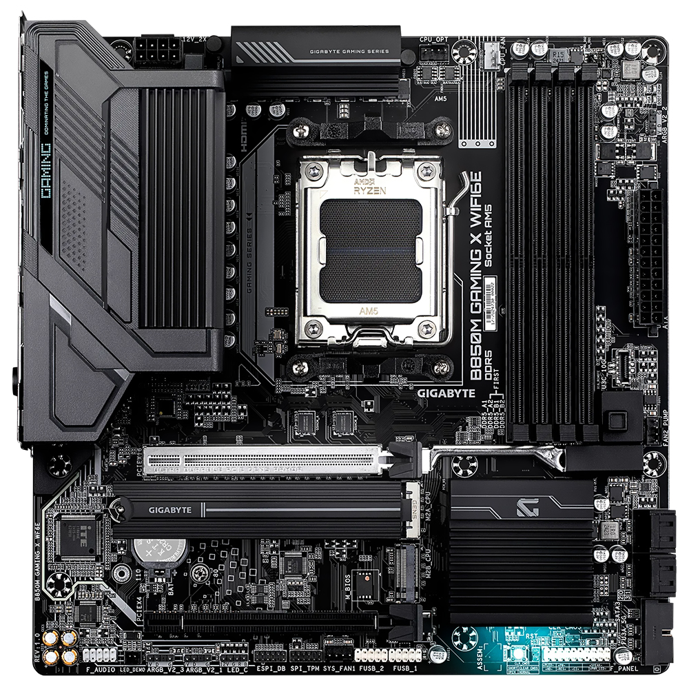 Placa Madre Gigabyte B850M Gaming X Wi-Fi 6E Socket AM5 / DDR5