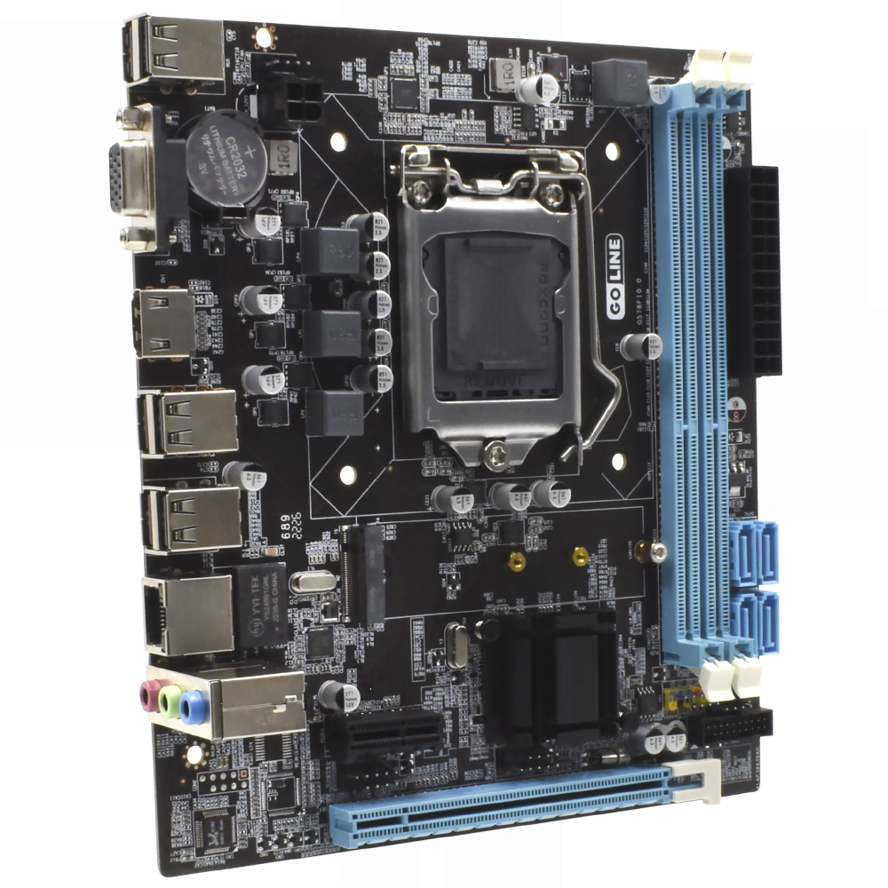 Placa Madre GoLine GL-H61M-G Socket LGA 1155 / VGA / DDR3 - vista 2