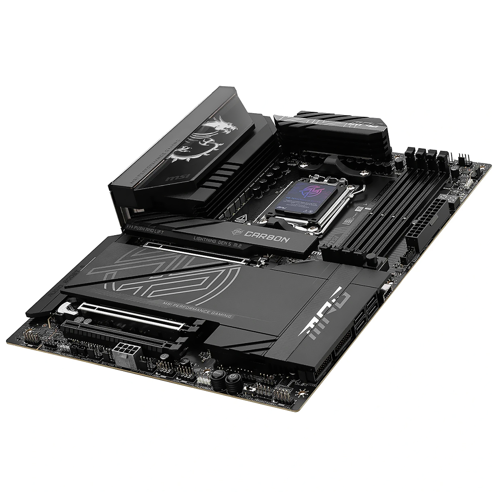 Placa Madre MSI MPG X870E Carbon Wi-Fi Socket AM5 / DDR5 · MEMORIA INTERNA