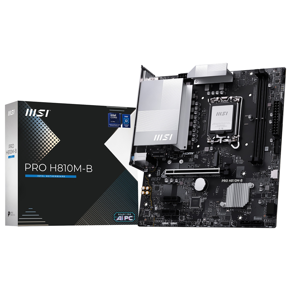 Placa Madre MSI Pro H810M-B Socket LGA 1851 / DDR5