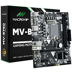 Placa Mãe Macrovip MV-B760 Socket LGA 1700 / VGA / DDR5 | MACROVIP