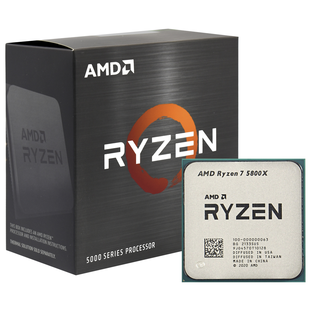 Processador AMD Ryzen 7 5800X Socket AM4 / 4.7GHz / 36MB | AMD