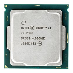 Anúncio: Processador Intel Core i3 7300 Socket LGA 1151 / 4.00GHz / 4MB