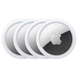 Anúncio: Rastreador Apple AirTag MX542LL/A Bluetooth - Branco / Prata (Kit com 4)