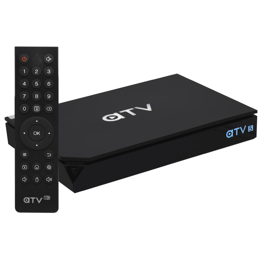 TVアンプ Receptor Iptv ATV A5 2GB de RAM / 16GB / 8K - Preto | TV BOX
