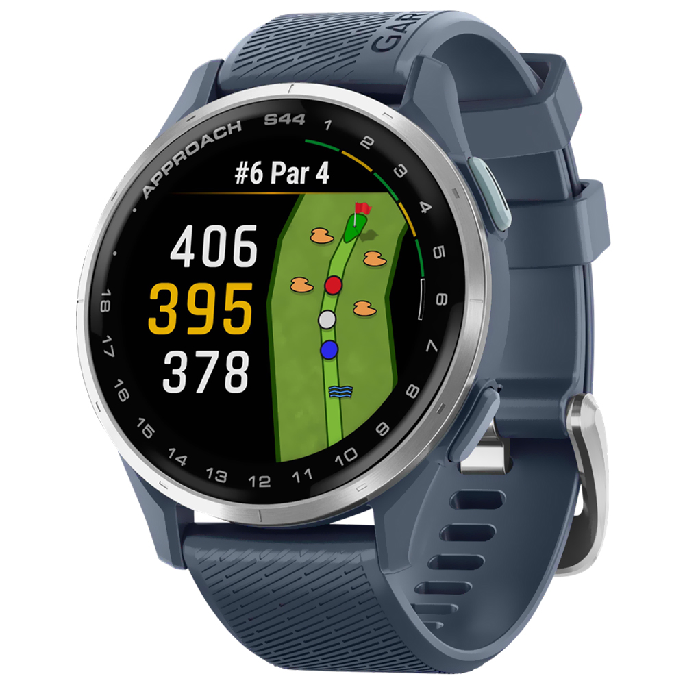 Reloj Inteligente Garmin Approach S44 Golf / 43mm - Twilight Plata (010-03009-01)