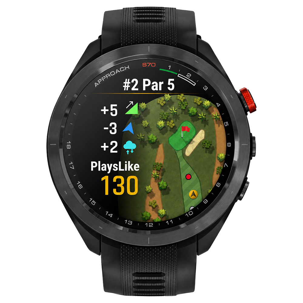Reloj Inteligente Garmin Approach S70 Premiun Golf / 47mm - Negro (010-02746-02) · BATERÍA