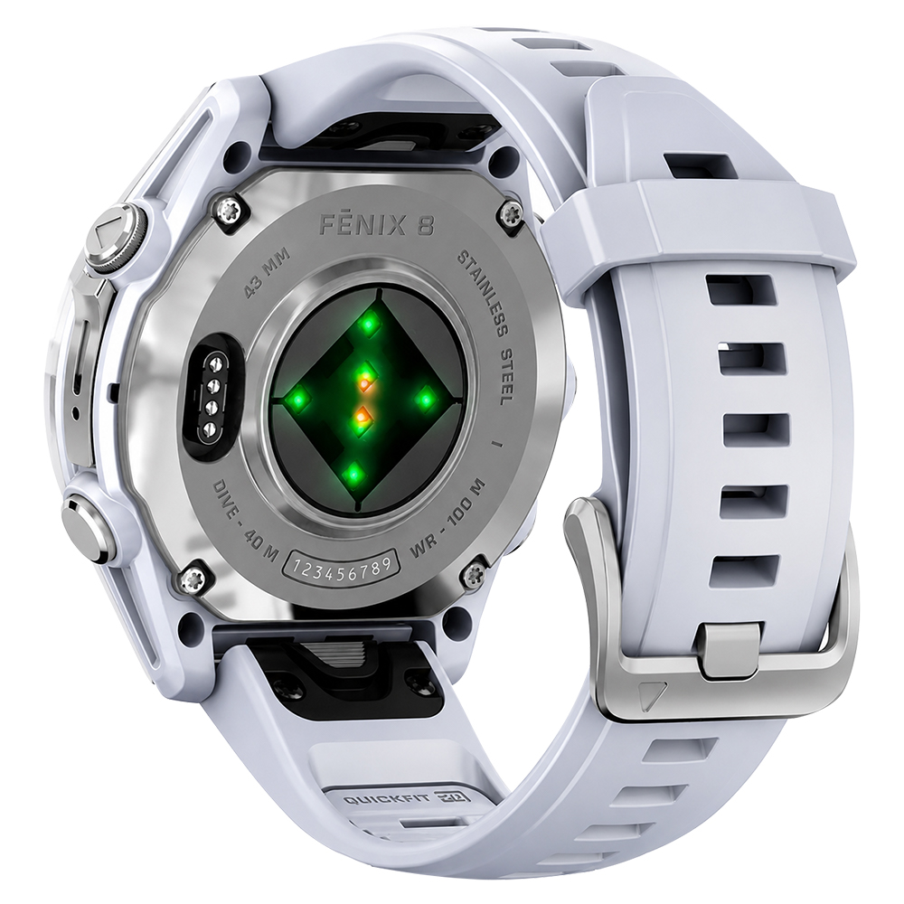 Reloj Inteligente Garmin Fenix 8 AMOLED Premium / 43mm - Blanco / Plata (010-02903-00) · CONECTIVIDAD WIRELESS