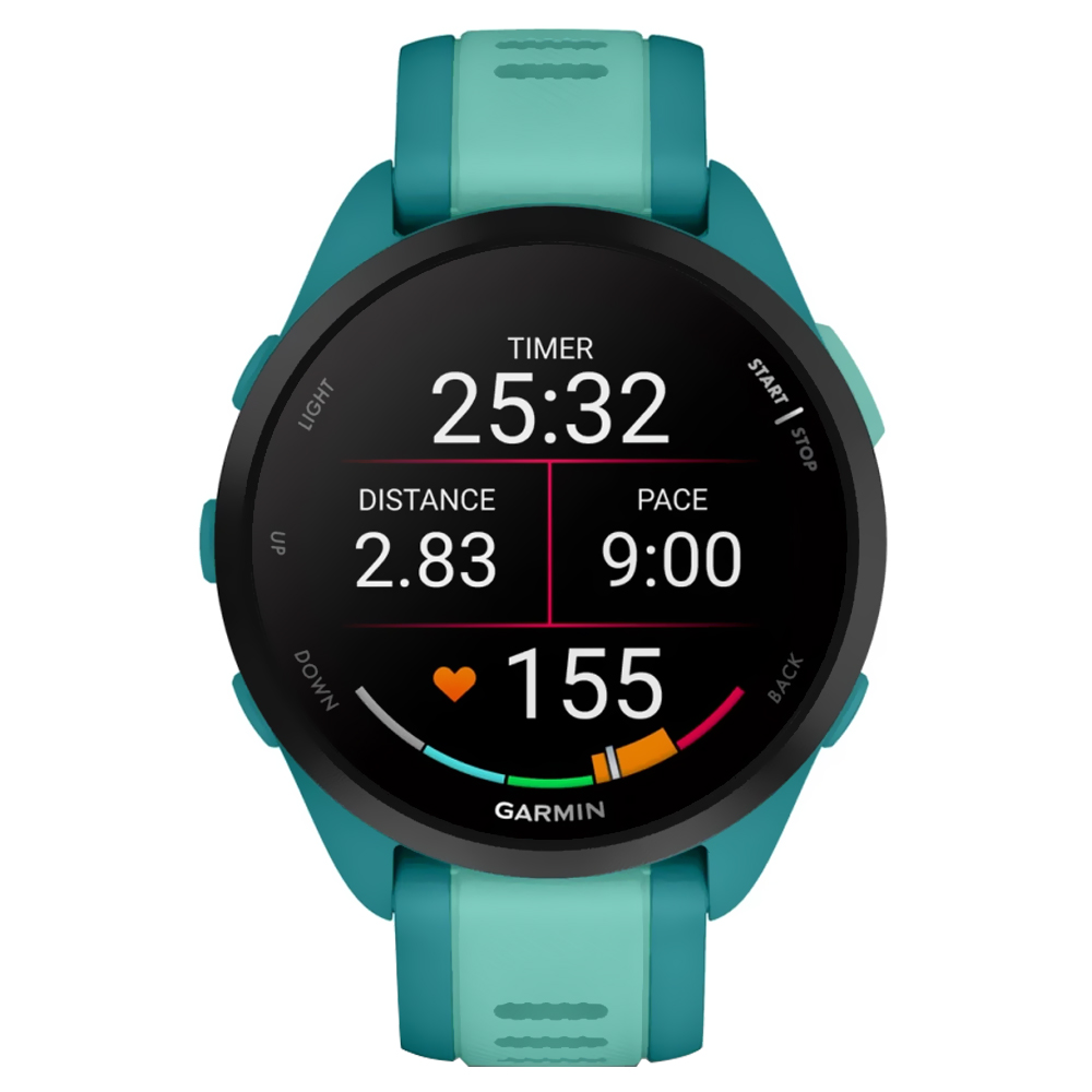 Reloj Inteligente Garmin Forerunner 165 Music / 43mm - Azul (010-02863-32) · PANTALLA
