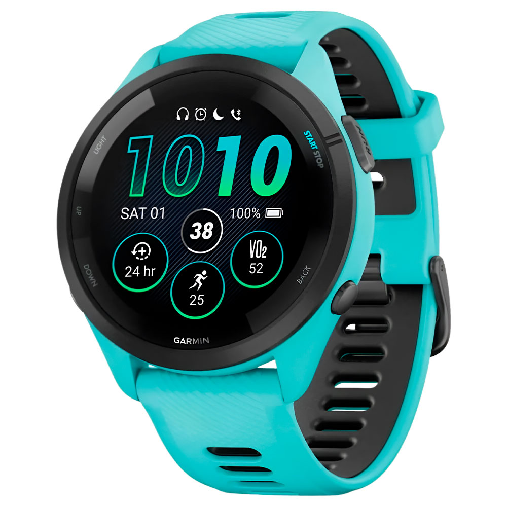 Reloj Inteligente Garmin Forerunner 265 AMOLED / 46mm - Turquesa (010-02810-02)