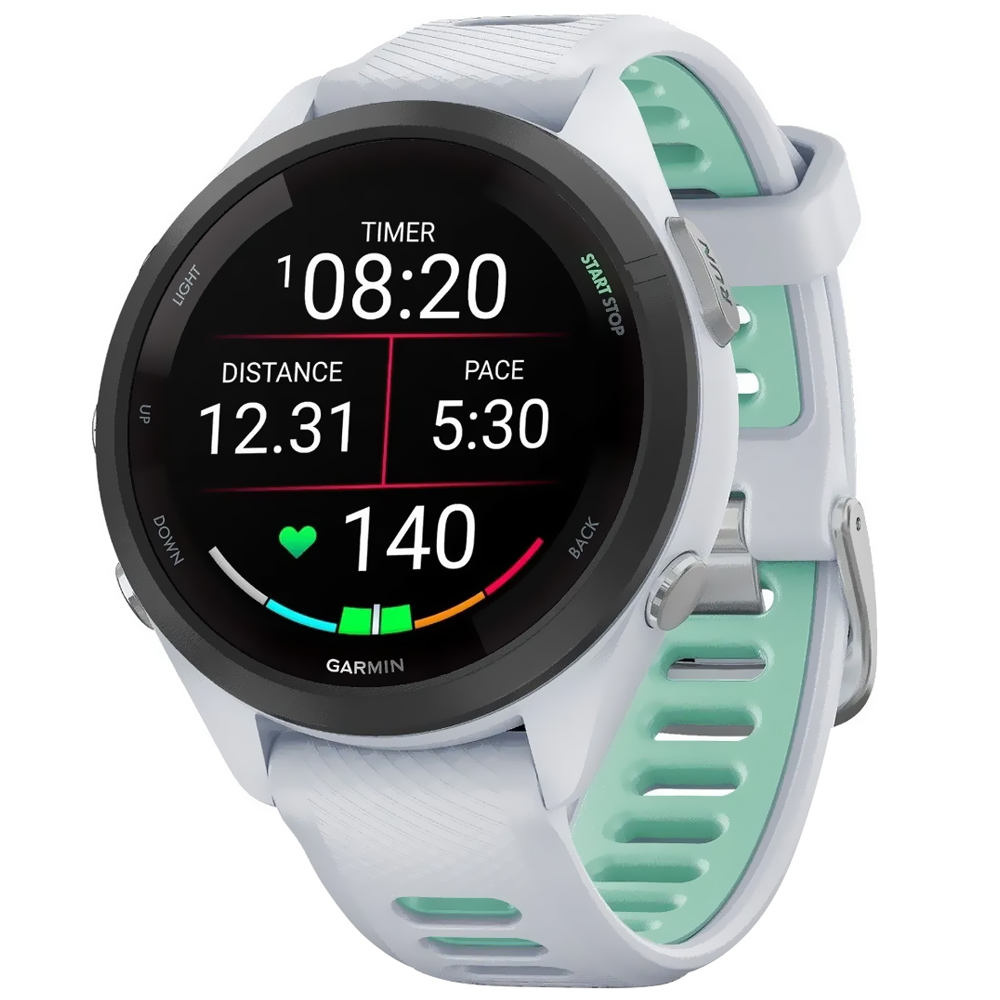 Reloj Inteligente Garmin Forerunner 265S AMOLED / 42mm - Blanco (010-02810-04)