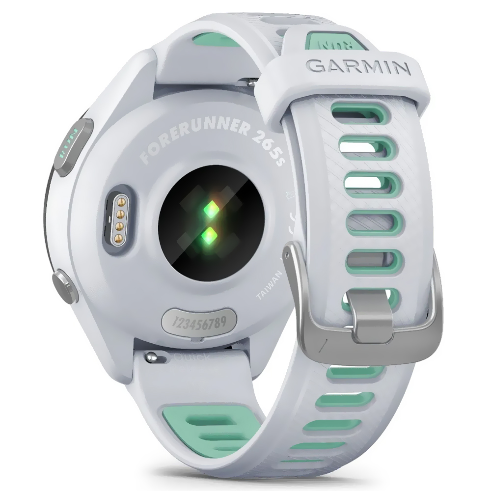 Reloj Inteligente Garmin Forerunner 265S AMOLED / 42mm - Blanco (010-02810-04) · BATERÍA