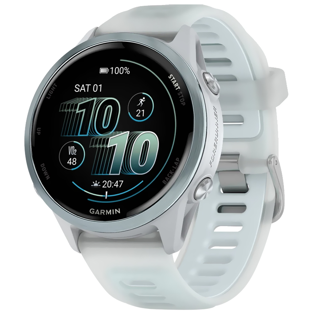 Reloj Inteligente Garmin Forerunner 570 / 42mm - Azul / Blanco (010-02970-01)