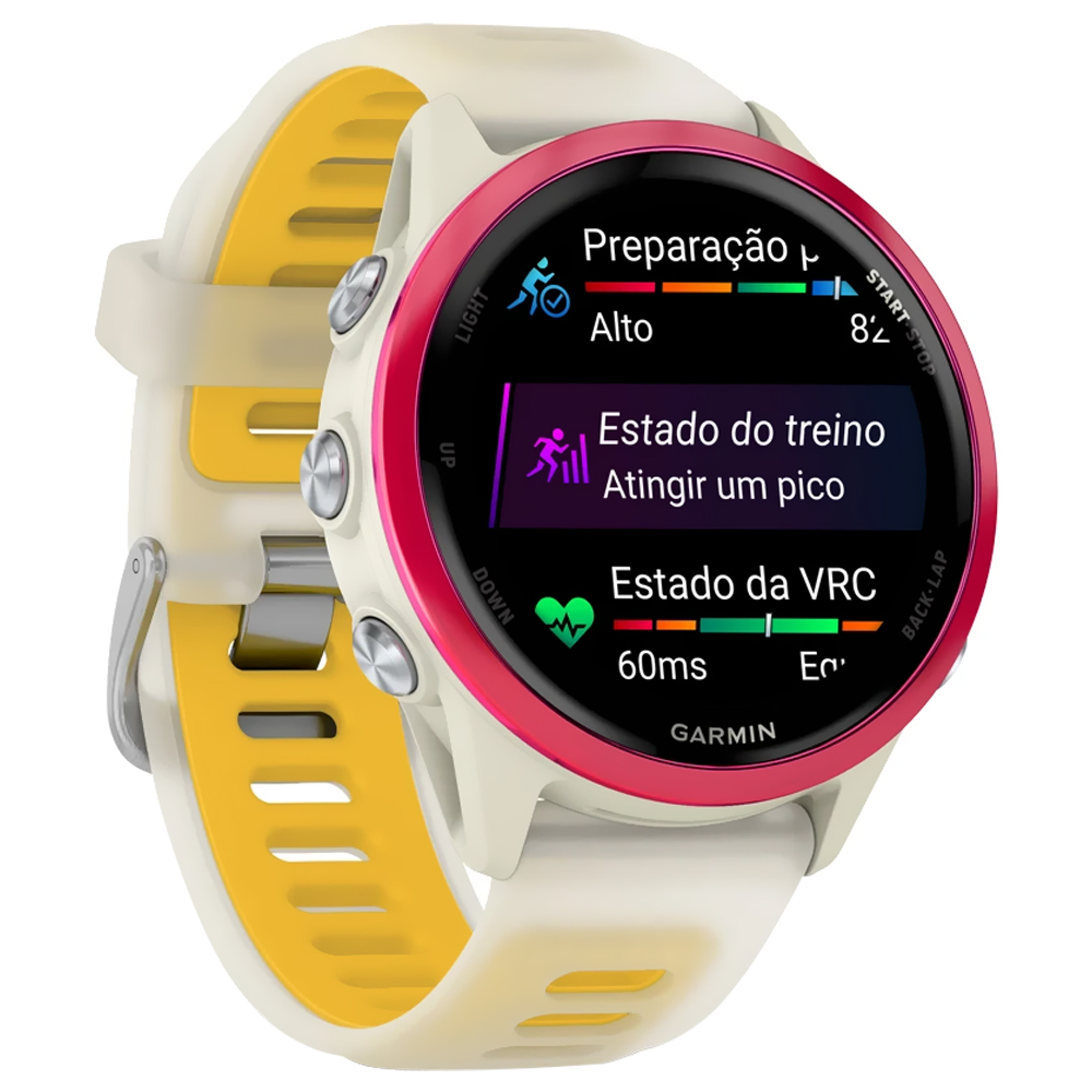 Reloj Inteligente Garmin Forerunner 570 / 42mm - Framboesa / Translucido (010-02970-02) · PANTALLA