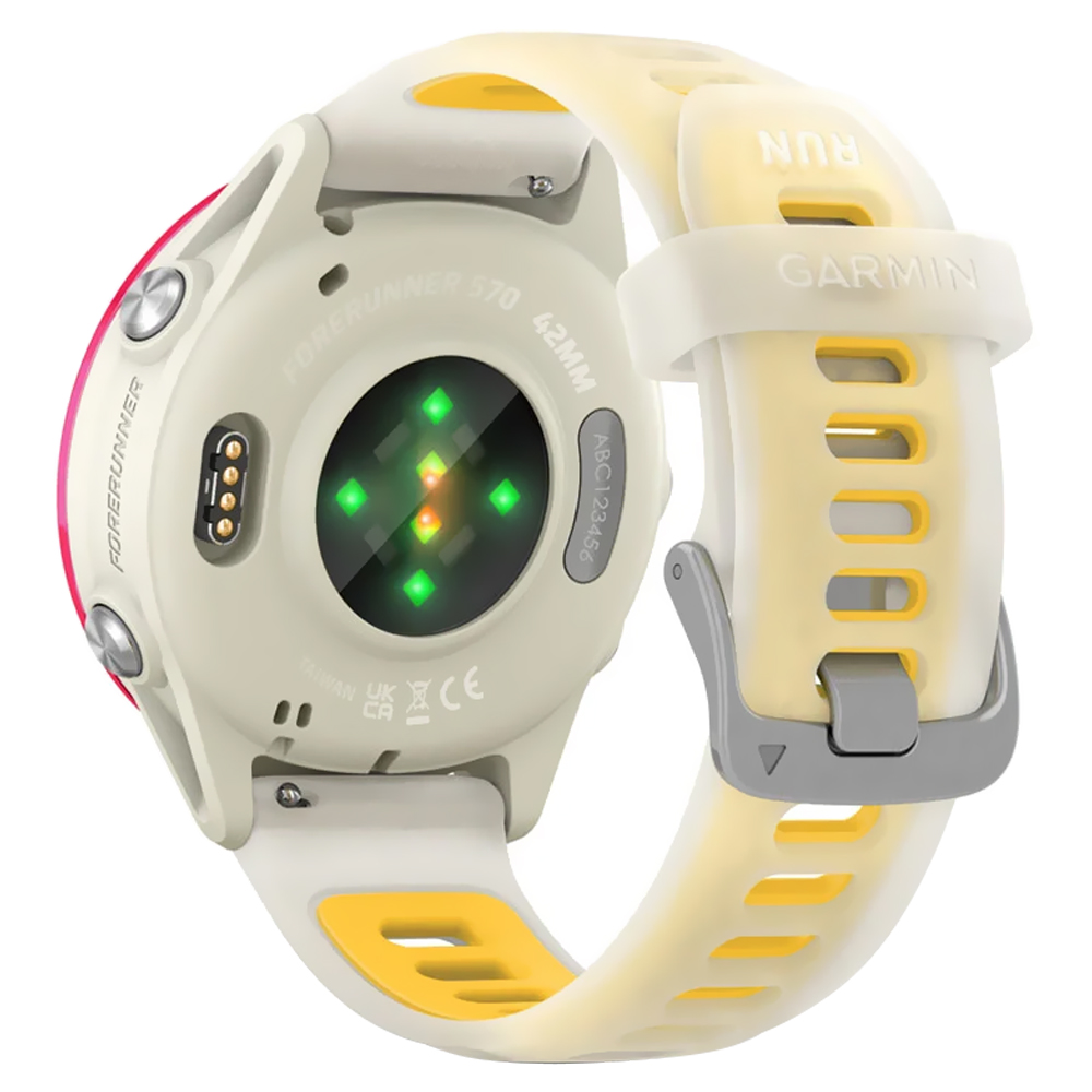 Reloj Inteligente Garmin Forerunner 570 / 42mm - Framboesa / Translucido (010-02970-02) · BATERÍA
