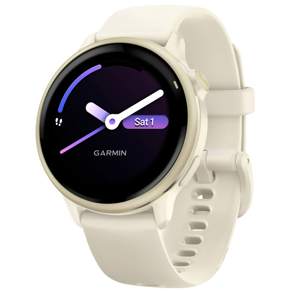 Reloj Inteligente Garmin Vivoactive 6 - Lunar Dorado (010-02985-01)