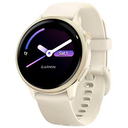 Reloj Inteligente Garmin Vivoactive 6 - Lunar Dorado (010-02985-01) · PANTALLA