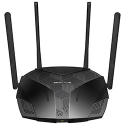 Anúncio: Roteador Mercusys MR70X AX1800 Dual Band / 2.4GHz / 5GHz / Wi-Fi 6 / 4 Antenas - Preto