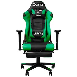 Silla Gamer Quanta QTGC20 Emperor - Negro / Verde