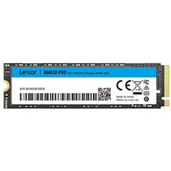 SSD Lexar M.2 2TB NM610 Pro NVMe - LNM610P002T-RNNNG