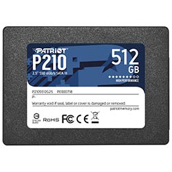 Anúncio: SSD Patriot 512GB P210 2.5" SATA 3 - P210S512G25