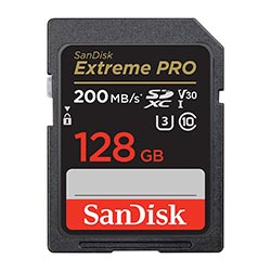 Tarjeta de Memoria SD SanDisk Extreme Pro Class 128GB 4k