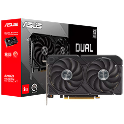 Tarjeta Gráfica ASUS Dual GTIII 8GB Radeon RX9060XT GDDR6 - DUAL-RX9060XT-8G 90YV0MI1-M0NA00 · PROCESADORES DE FLUJO