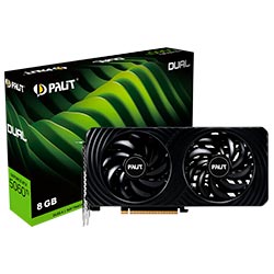 Tarjeta Gráfica Palit Dual 8GB GeForce RTX5060TI GDDR7 - NE7506T019P1-GB2062D · BUS DE MEMORIA