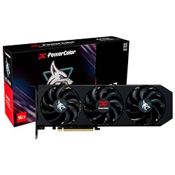 Tarjeta Gráfica PowerColor HellHound 16GB Radeon RX9060 XT GDDR6 - RX9060XT 16G-L/OC · PROCESADORES DE FLUJO