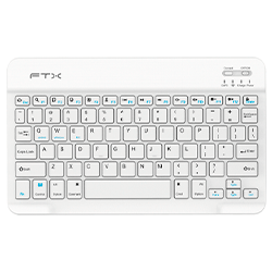 Teclado FTX B09 Bluetooth / Español - Blanco (106227)