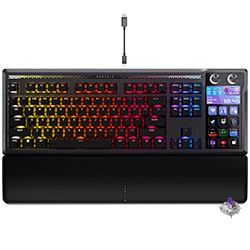 Teclado Mtek KB-8187 USB / Português - Preto | MTEK | Visãovip