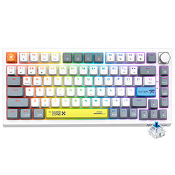 Anúncio: Teclado Gamer Mecânico Onikuma G52 USB / RGB / Inglês - Branco