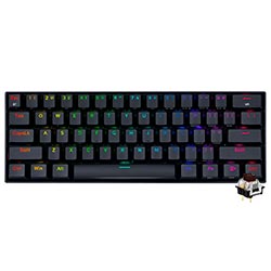Anúncio: Teclado Gamer Mecânico Redragon K530RGB-PRO Draconic Pro Wireless / Brown / Inglês - Preto