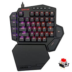 Anúncio: Teclado Gamer Mecânico Redragon K585RGB Diti USB / RGB / Red / Inglês - Preto