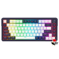 Anúncio: Teclado Gamer Mecânico Redragon K673WB-RGB-PRO UCAL Pro Mini Wireless / RED / Inglês - Roxo / Branco
