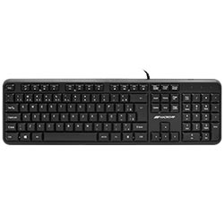 Teclado Macrovip MV-K234UB-BR USB / Portugués - Negro