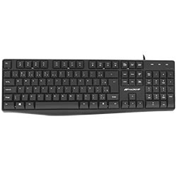 Teclado Macrovip MV-K801UB-BR USB / Portugués - Negro